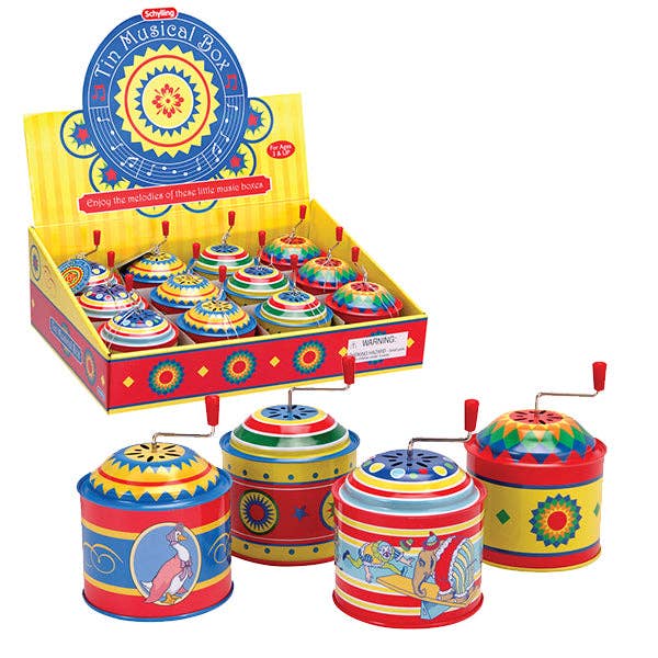 William Valentine Collection - Schylling - Tin Music Boxes
