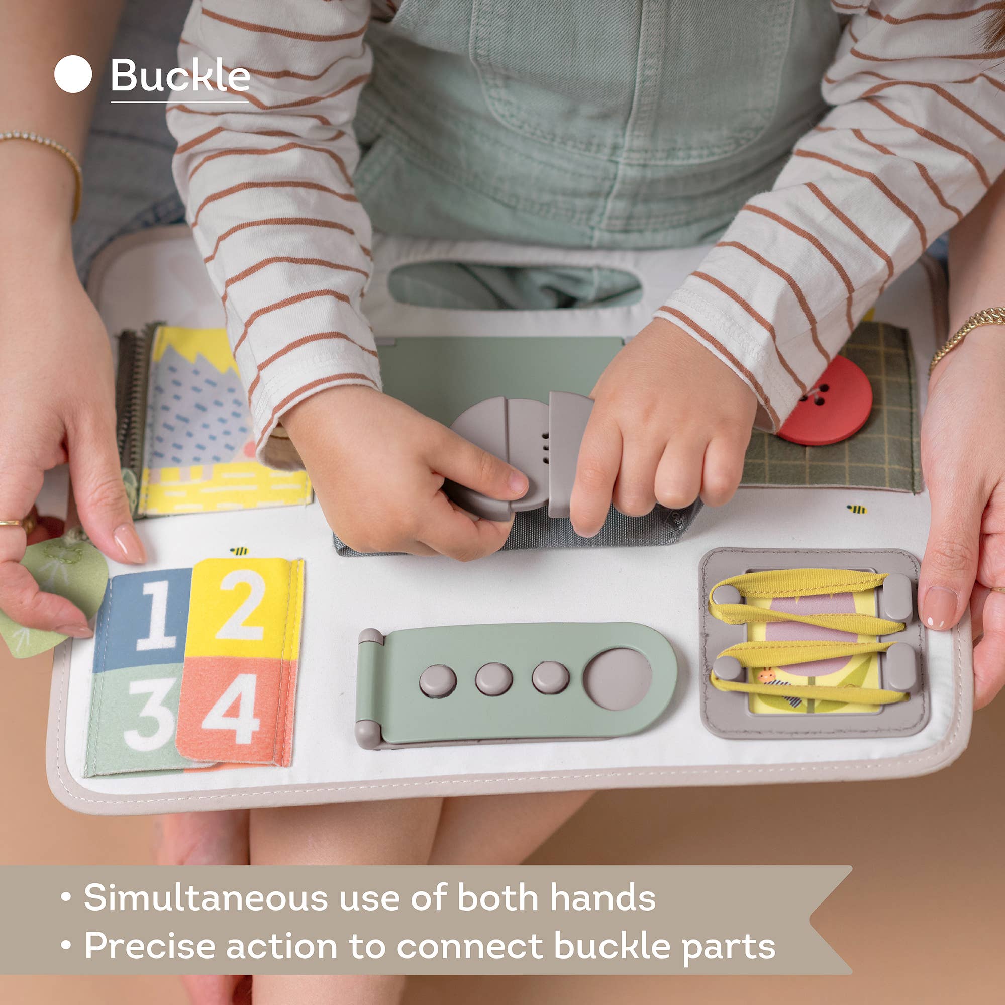 Playette - Taf Toys Activity Buckle Board