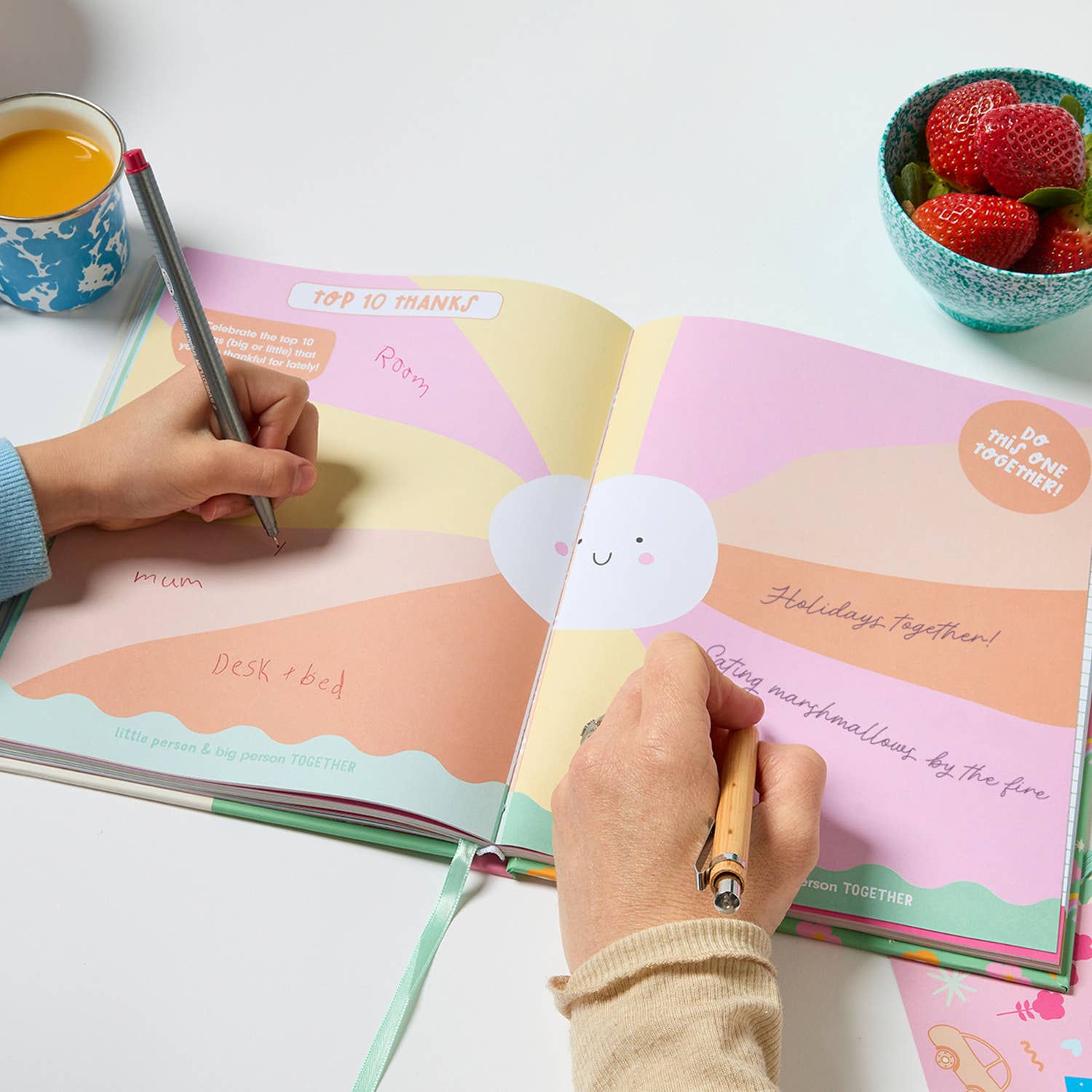 JOURNEY OF SOMETHING- ADULT & CHILD GRATITUDE JOURNAL