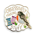 Jubly-Umph - Obsessively Making Stuff Lapel Pin
