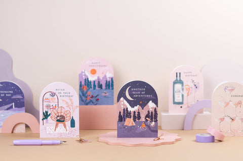Sister Paper Co. - Happy Birthday Gin Card | Birthday Cards | Cocktail Card