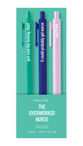 Classy Cards Creative - Overworked Nurse Pens