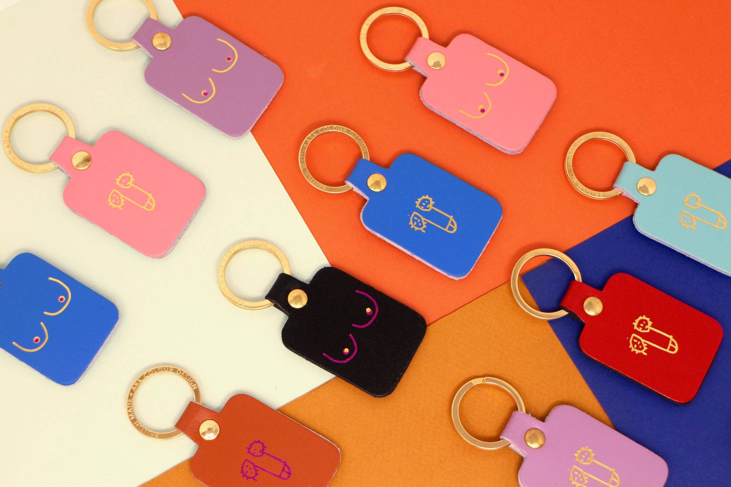 Ark Colour Design - Willy Key Fobs
