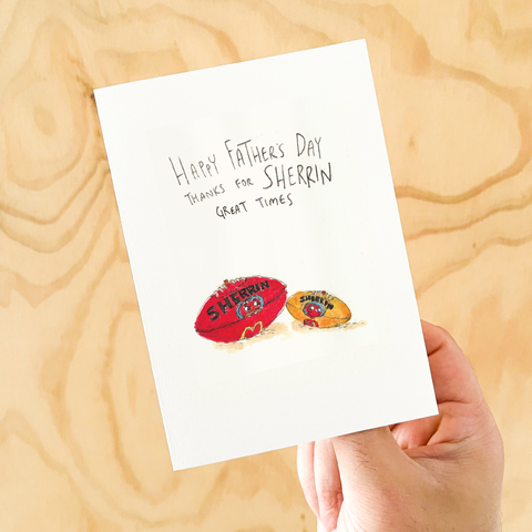 Well Drawn - Happy Father's Day, Thanks for Sherrin great times
