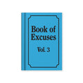 Vevoke - Hard Cover Tiny Notebook-Book Of Excuses