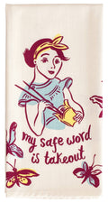 Dish Towel - Safe Word Is Takeout