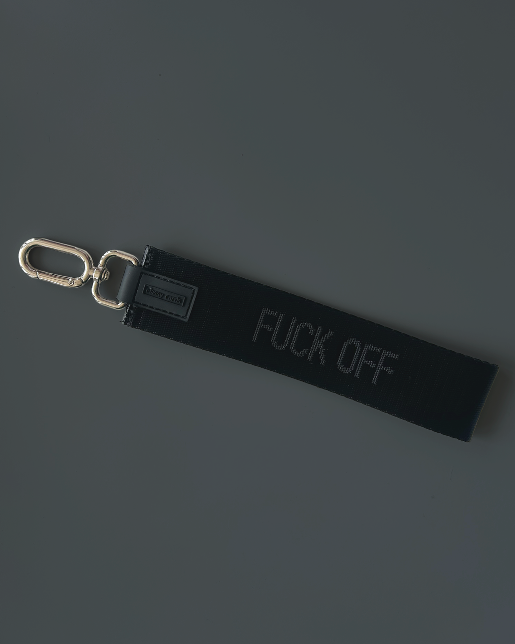 Classy Cards Creative - Fuck Off Wristlet Keychain