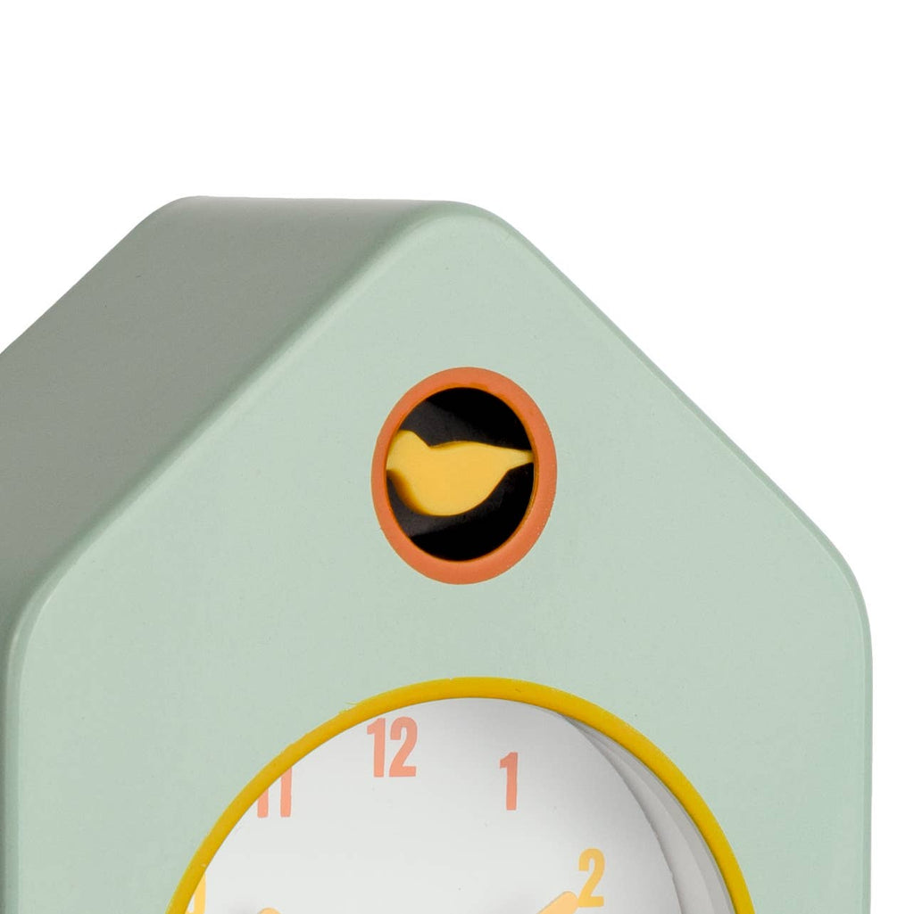 Fisura - Mini house alarm clock green