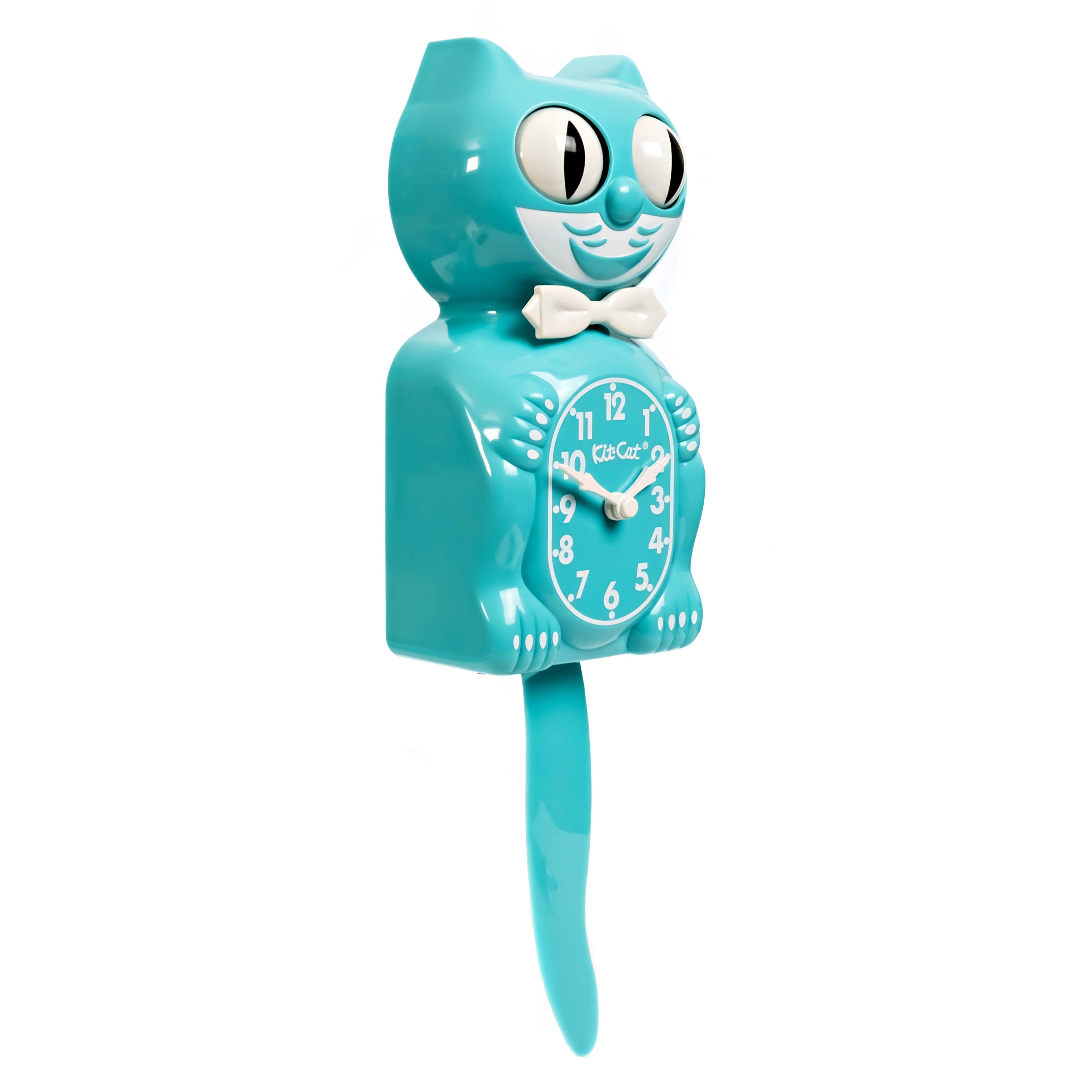 Kit-Cat Klock - Vibrant Blue Turquoise Kit-Cat Klock
