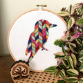 Craft Make Do - Chevron Kookaburra Counted Cross Stitch Kit