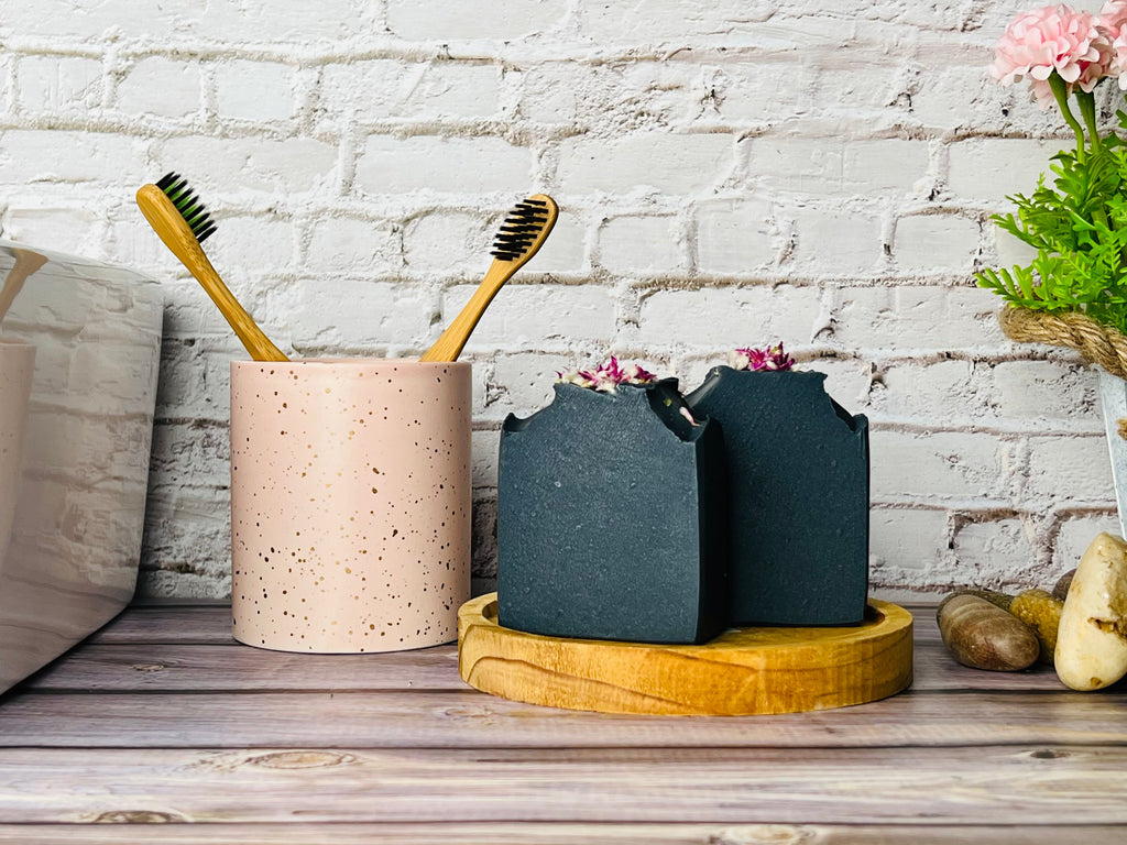 Cedarwood Road Activated Charcoal Soap with Tea Tree