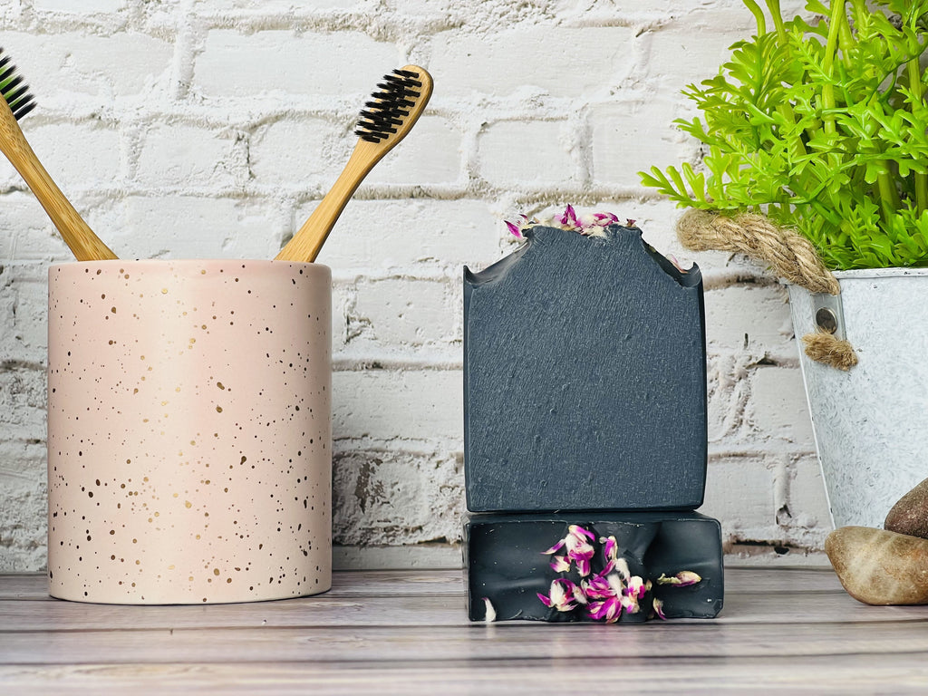 Cedarwood Road Activated Charcoal Soap with Tea Tree