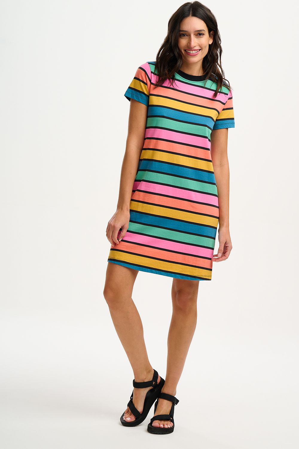 SIA T-SHIRT DRESS - SUGARHILL BRIGHTON - 0325-01