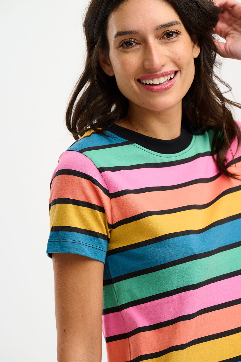 SIA T-SHIRT DRESS - SUGARHILL BRIGHTON - 0325-01
