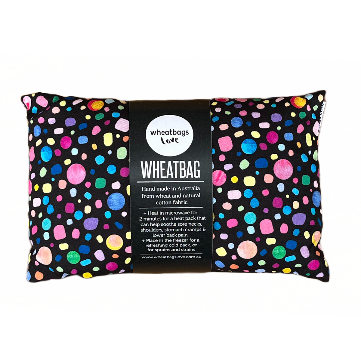 Wheatbags Love - Wheatbag Black Pebbles