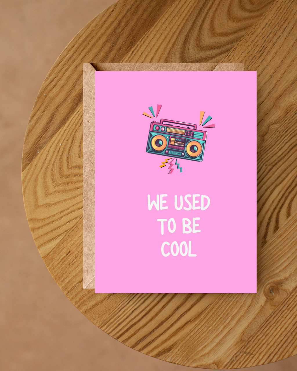 BAYSIDE TREAURES - WE USED TO BE COOL CARD