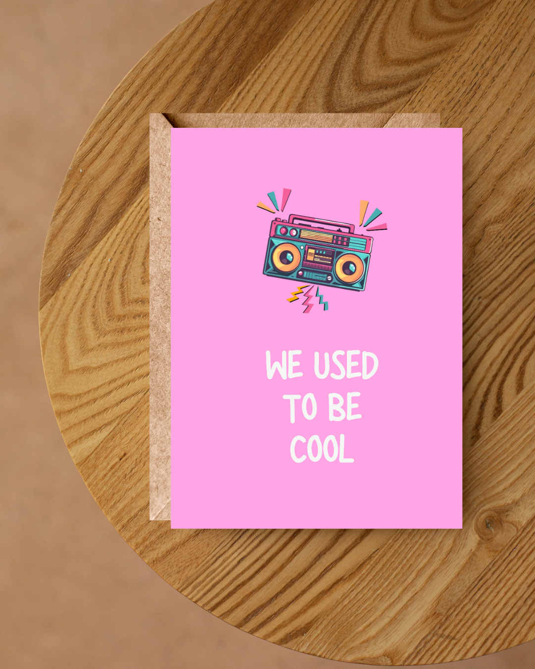 BAYSIDE TREAURES - WE USED TO BE COOL CARD