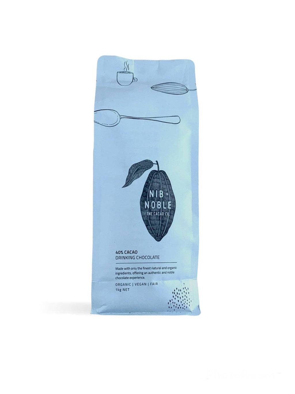 Nib and Noble - 40% Cacao Organic Drinking Chocolate
