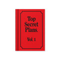 Vevoke - Hard Cover Tiny Notebook-Top Secret Plans