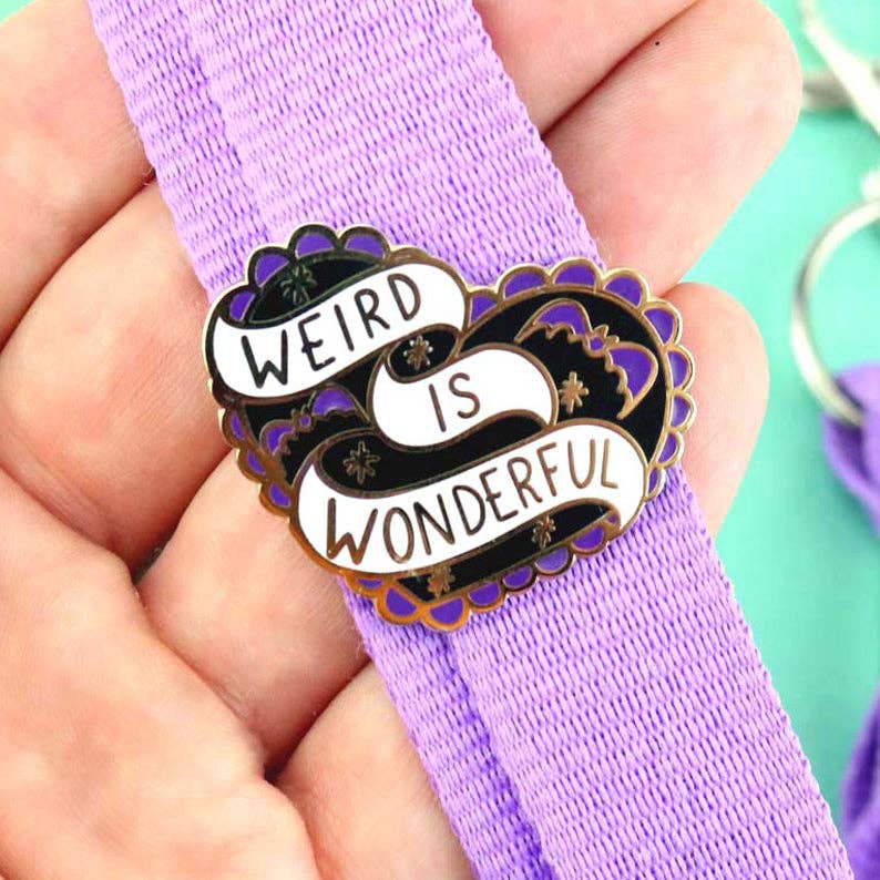 Jubly-Umph - Weird Is Wonderful Lapel Pin