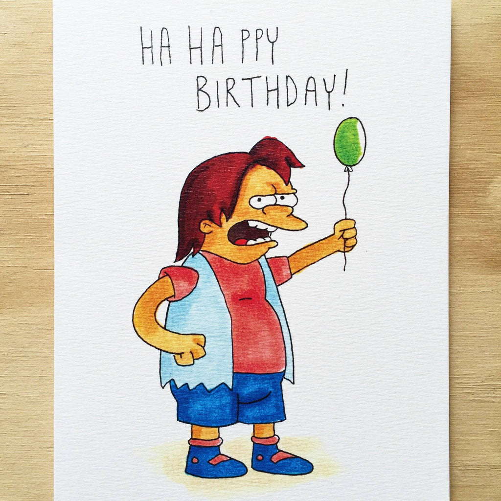 Well Drawn - Ha Ha ppy Birthday