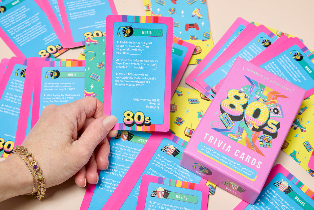 Journey Of Something - 80's Trivia Cards