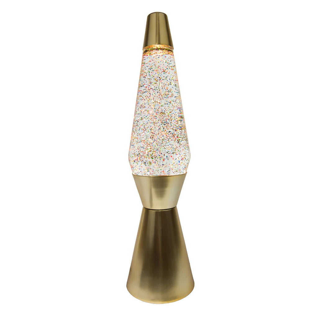 Fisura - Glitter bullet lava lamp (EU plug, voltage 220-240 V)