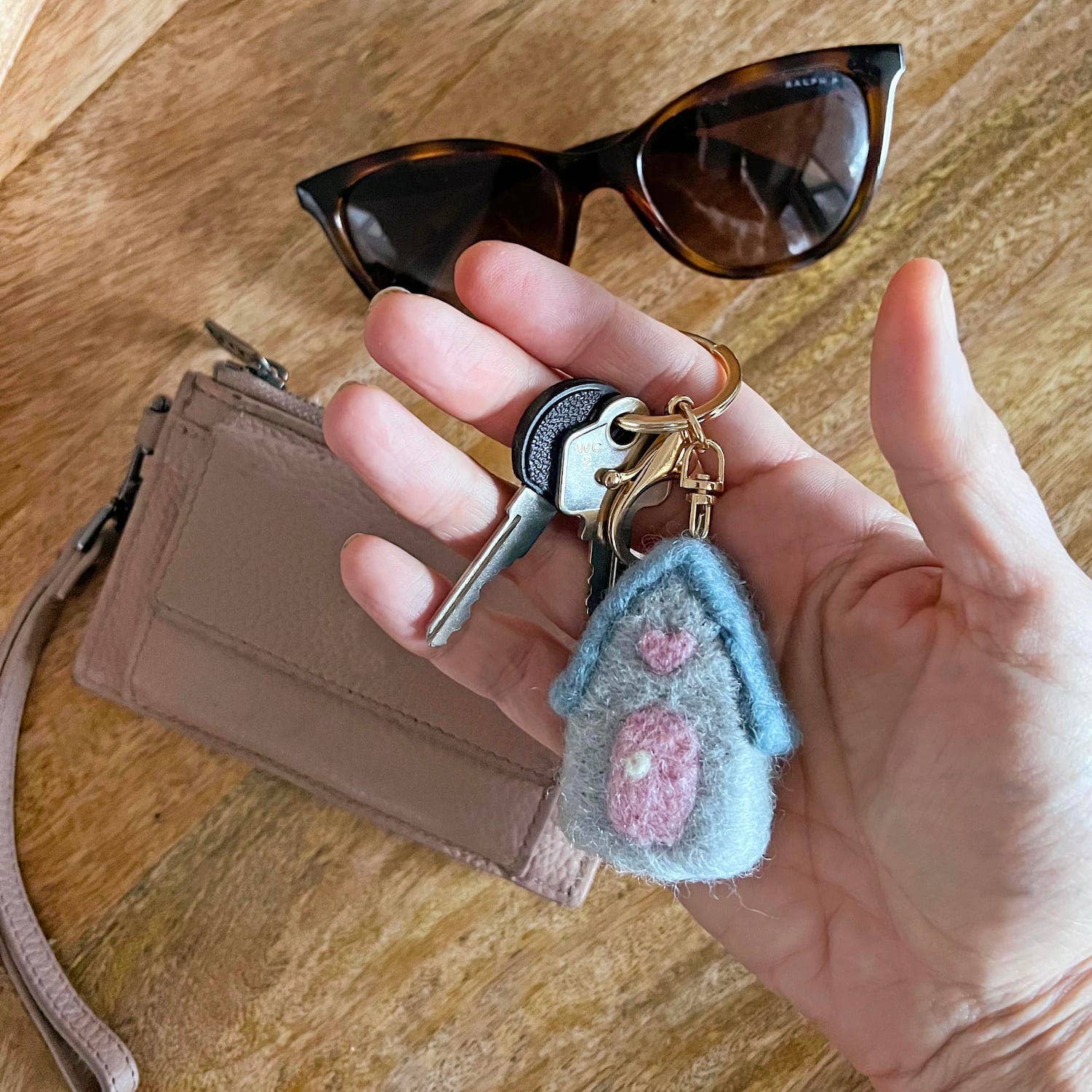Home Dweller - Felt House Keychain | Bag Charm