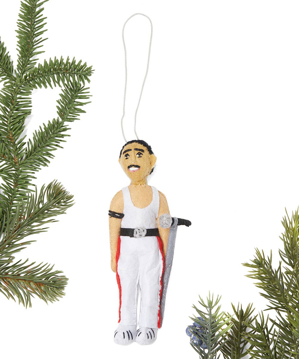 Silk Road Bazaar - Freddie Mercury Ornament - 2024