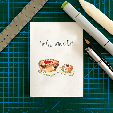Well Drawn - HapPie Father's Day