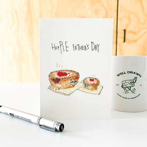 Well Drawn - HapPie Father's Day