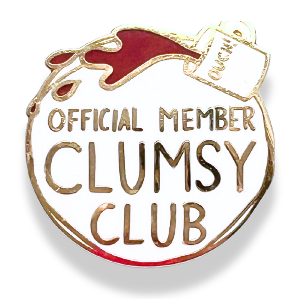 Jubly-Umph - Clumsy Club Official Member Lapel Pin