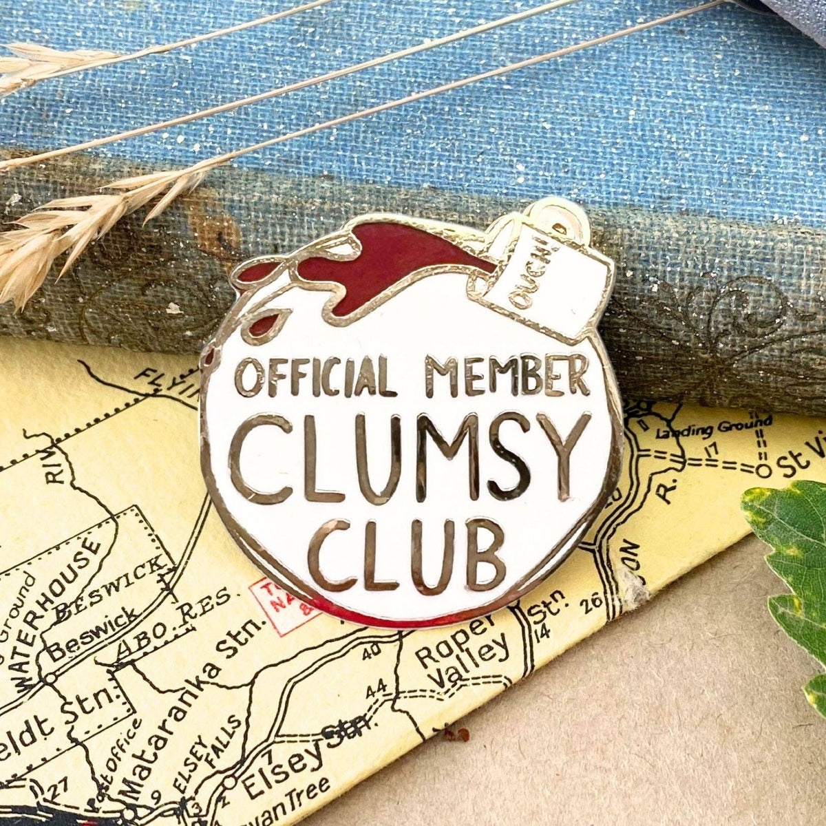 Jubly-Umph - Clumsy Club Official Member Lapel Pin