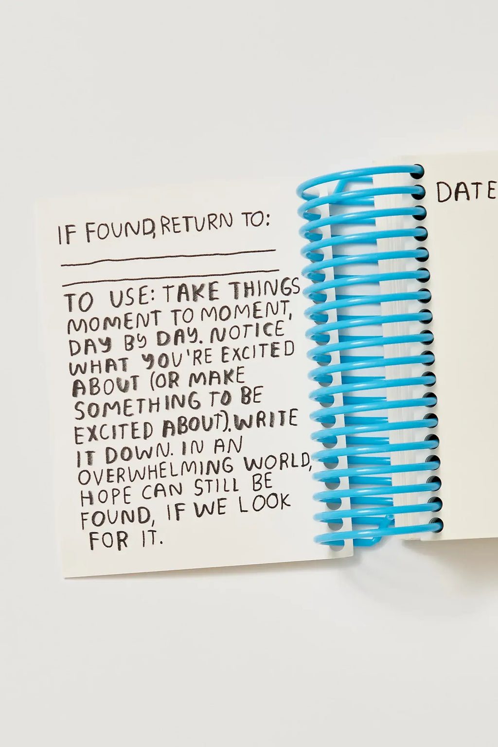People I've Loved - Things I Am Looking Forward To Journal