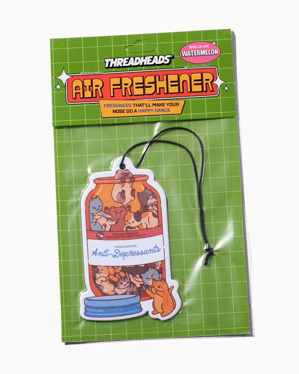 Threadheads - Anti-Depressants Air Freshener - Watermelon