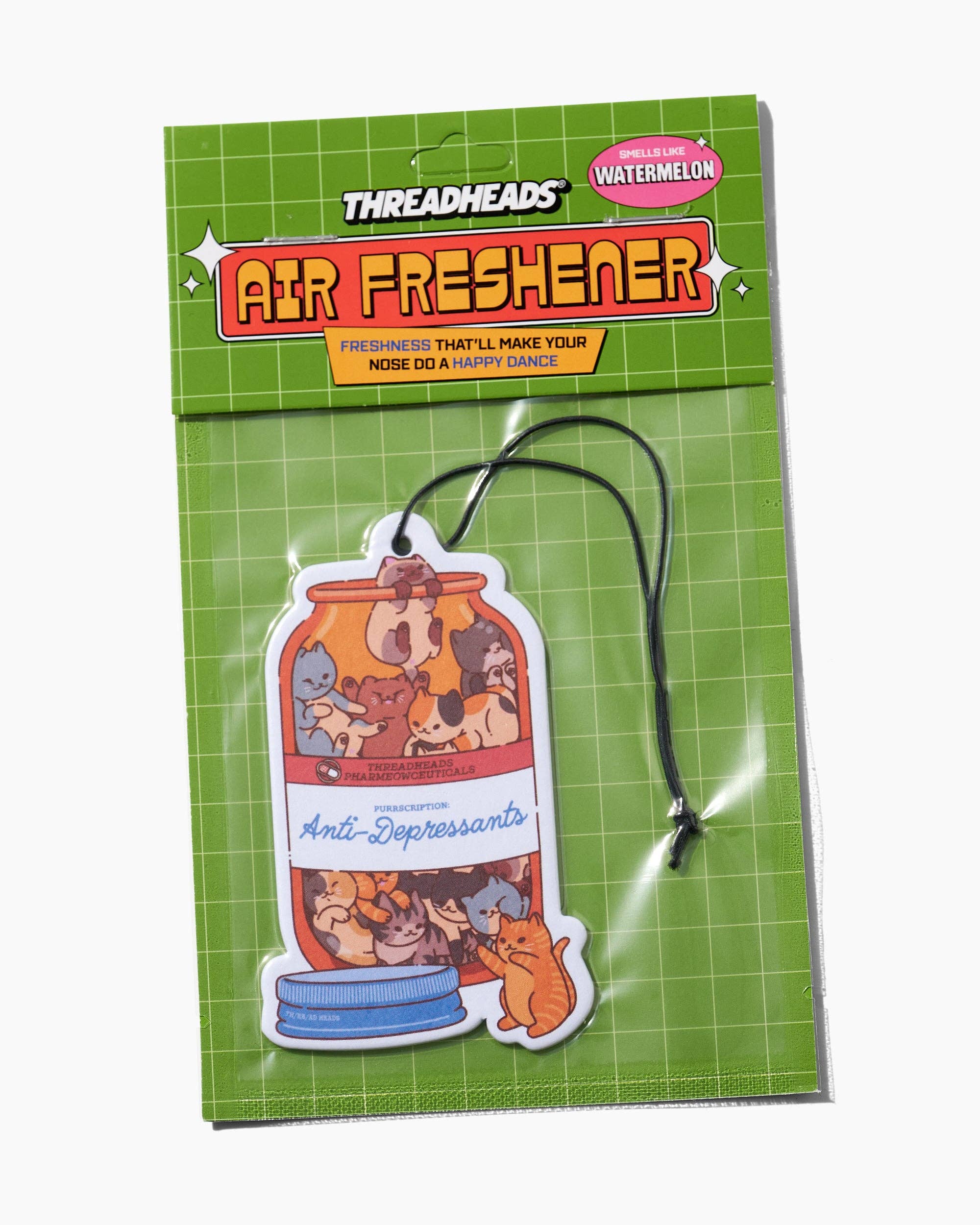 Threadheads - Anti-Depressants Air Freshener - Watermelon