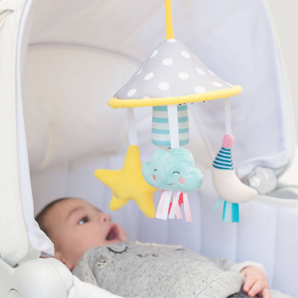 Playette - Taf Toys Mini Moon Pram Mobile