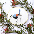 Craft Make Do - Lovely Fairy-wren Counted Cross Stitch Kit