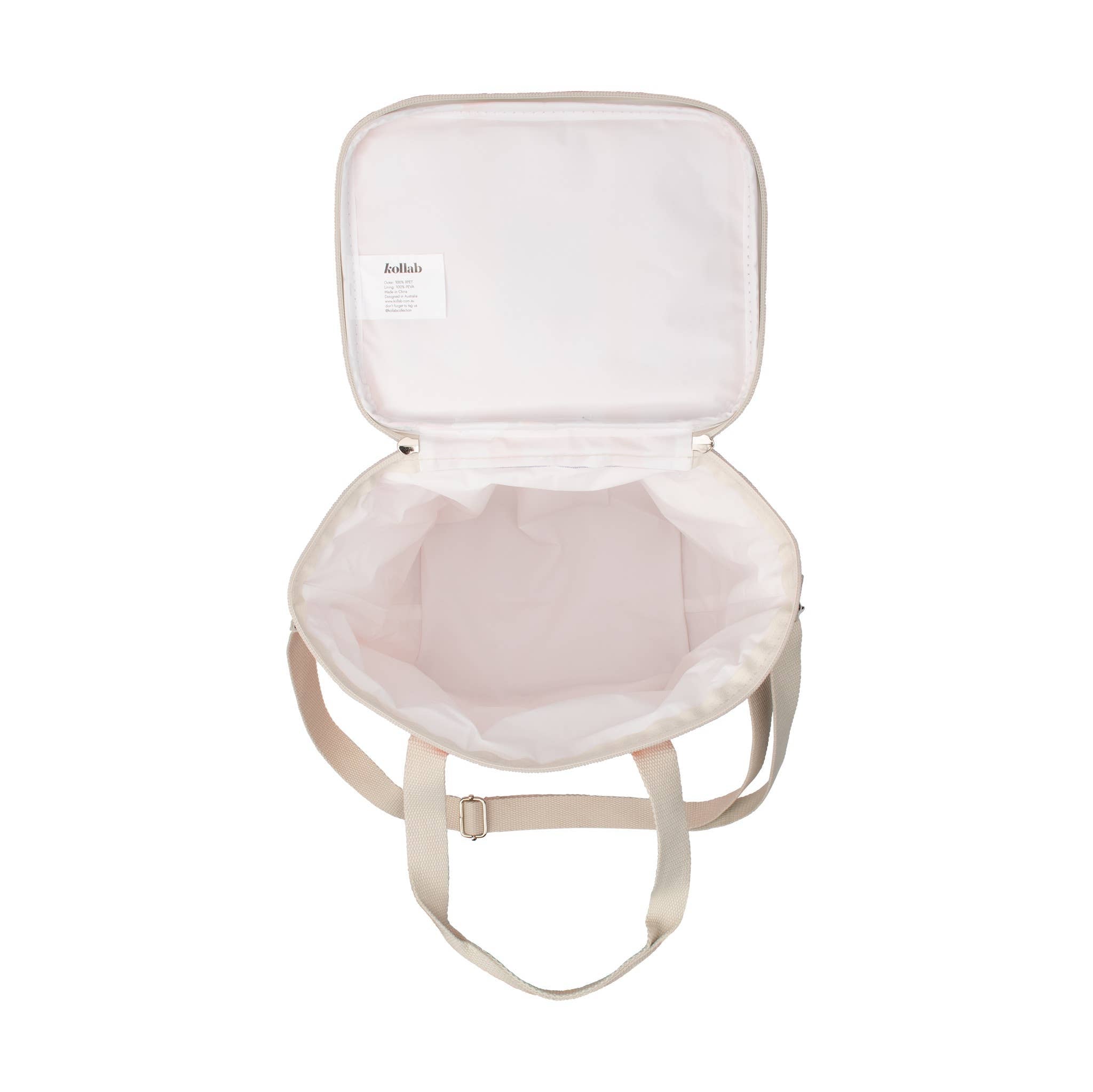 Kollab - Mini Cooler Watermelon Peach Check