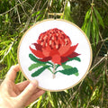 Craft Make Do - Waratah Counted Cross Stitch Kit