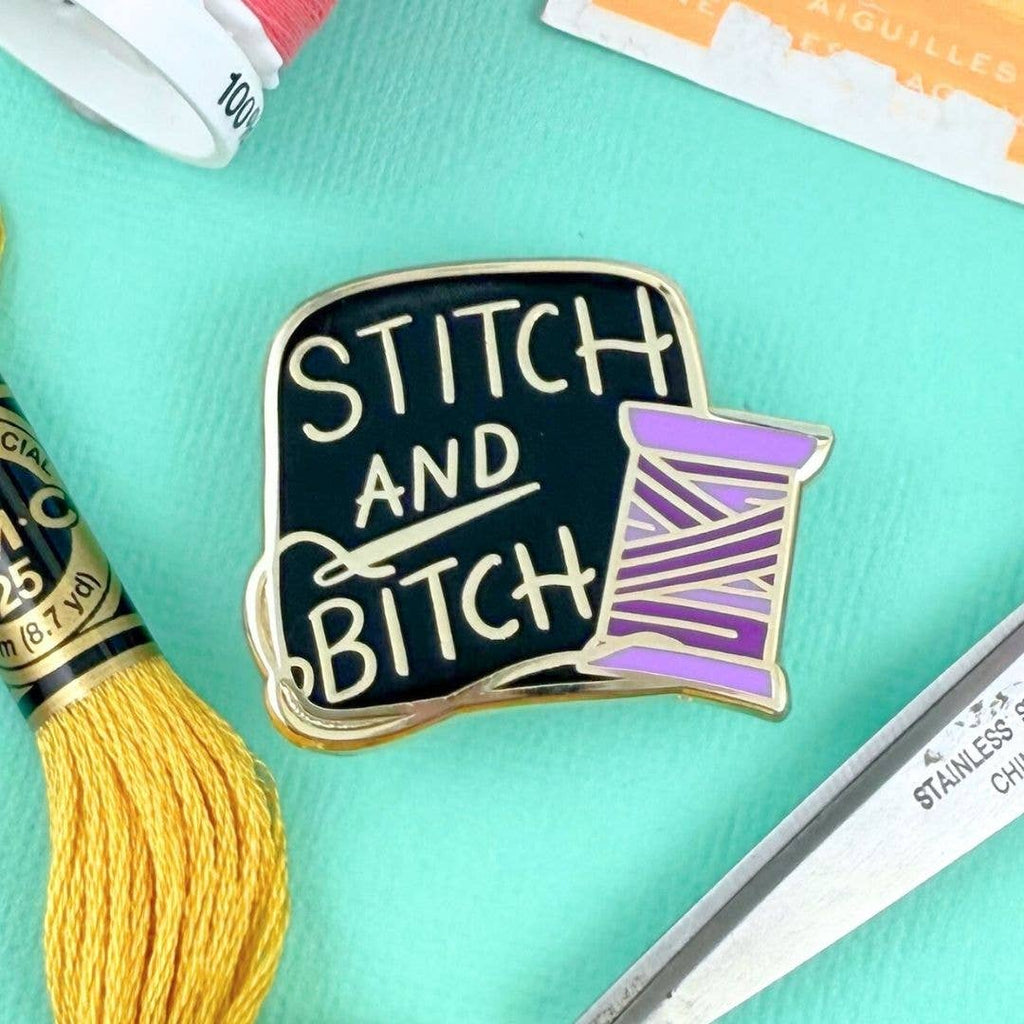 Jubly-Umph - Stitch And Bitch Lapel Pin
