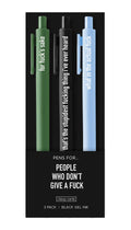 Classy Cards Creative - People Who Don't Give a Fuck Pens