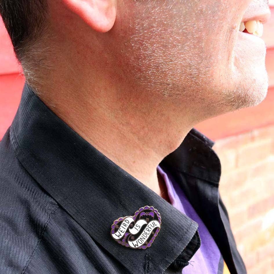 Jubly-Umph - Weird Is Wonderful Lapel Pin