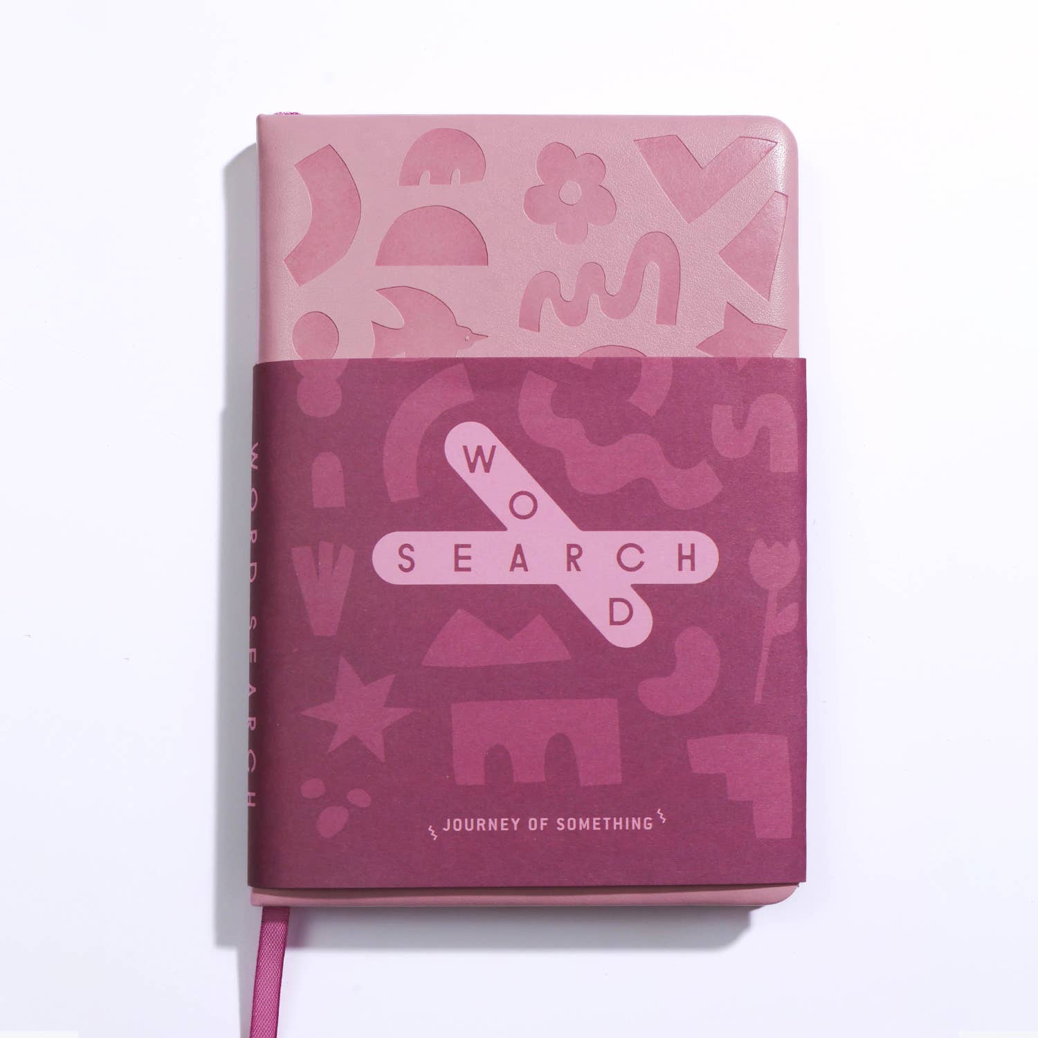 Word Search Pink Abstract