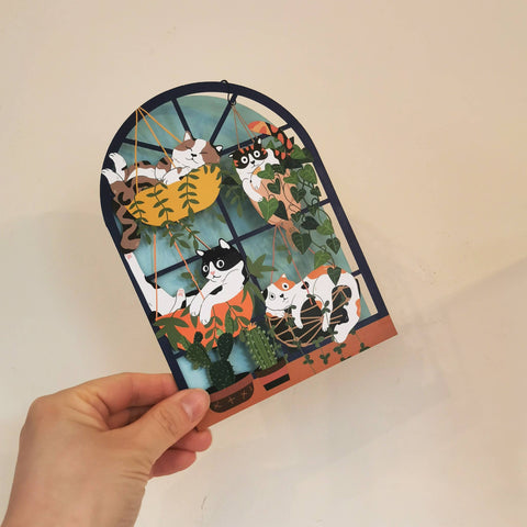 Alljoy Design - Original paper cut card - AL260