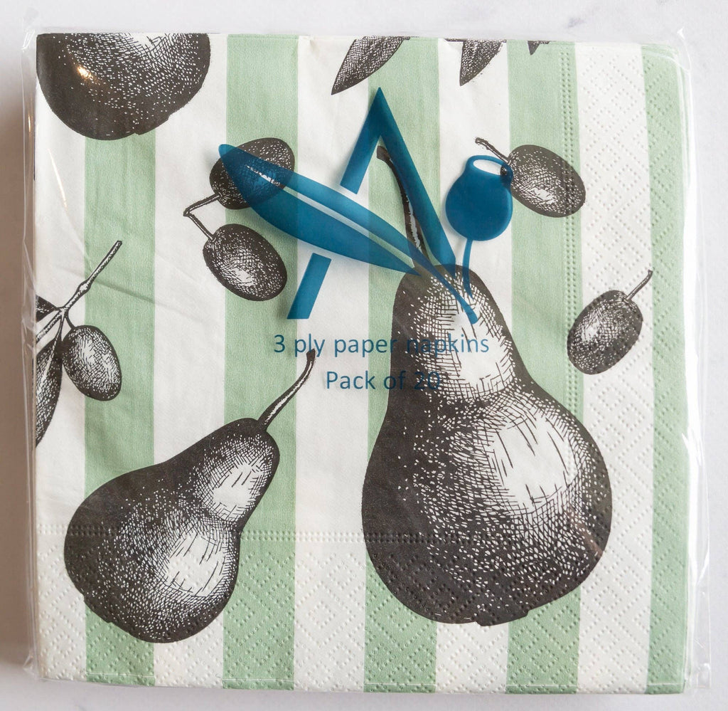 Allgifts Australia - Paper Napkins - Fig & Pears