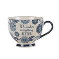 Sass & Belle Europe - Blue Willow Floral Mug