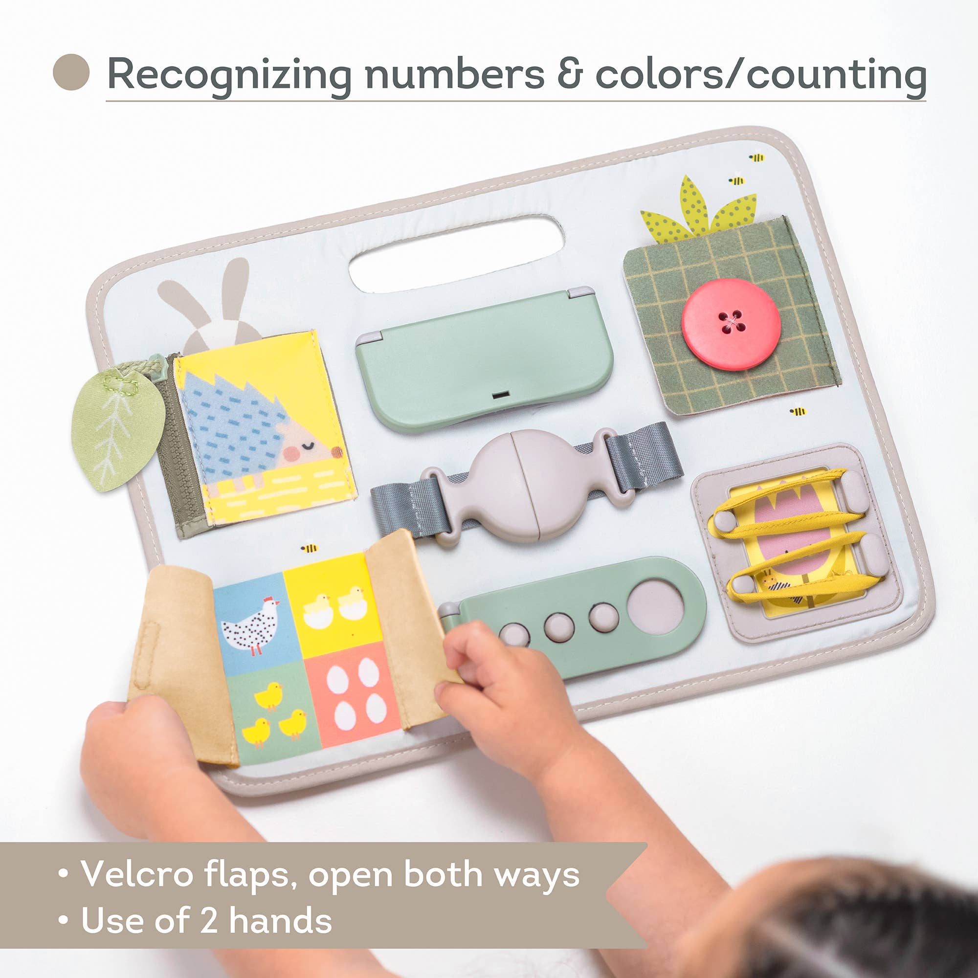 Playette - Taf Toys Activity Buckle Board