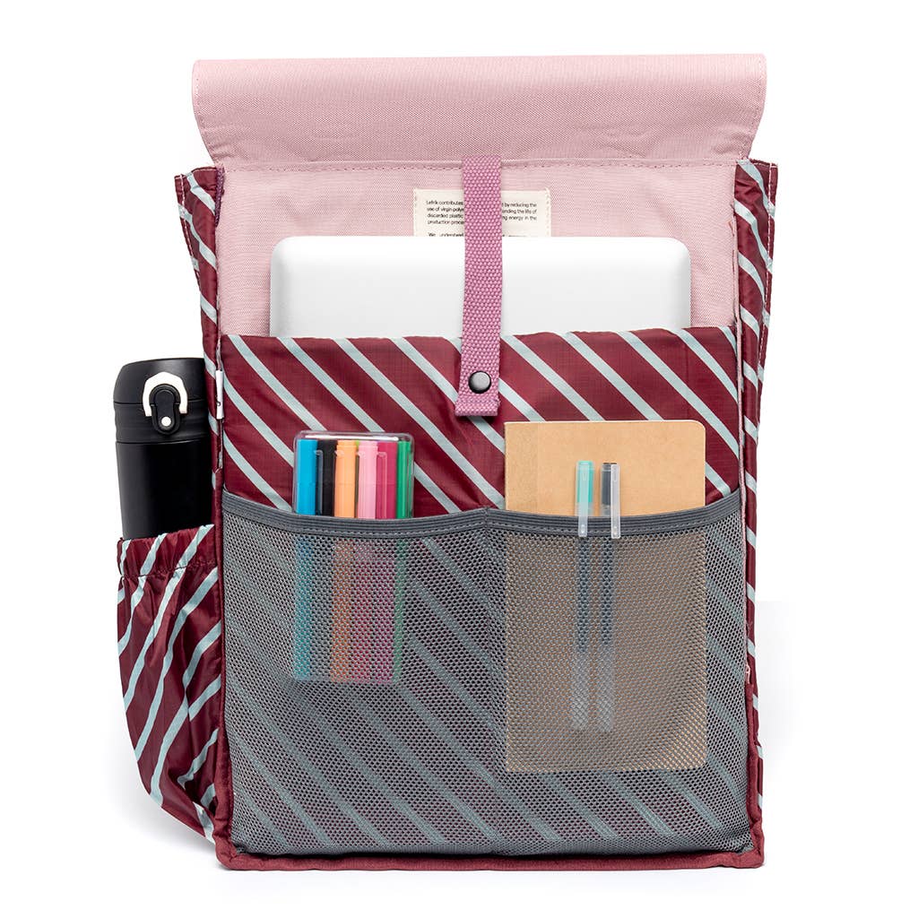 LEFRIK EU - Handy Metal Mauve Backpack