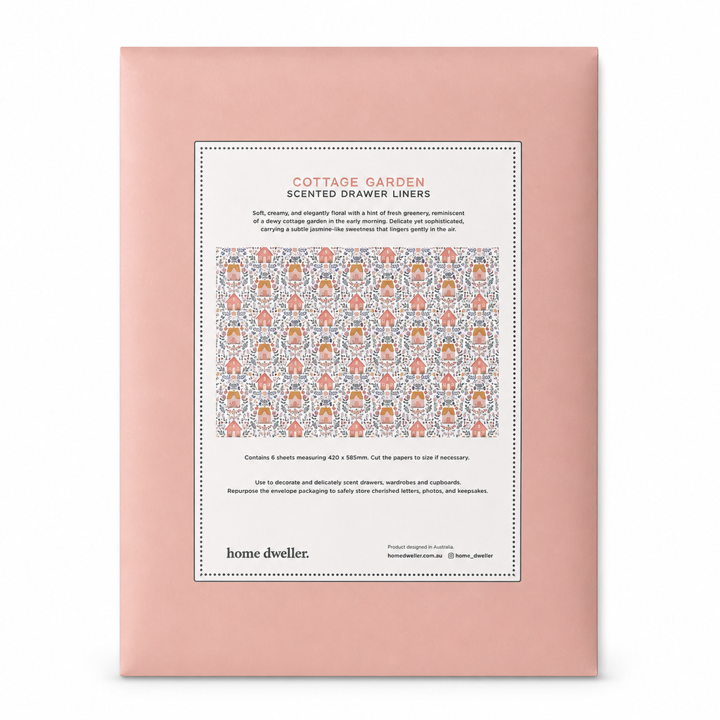 Home Dweller - Scented Drawer Liners - Cottage Garden